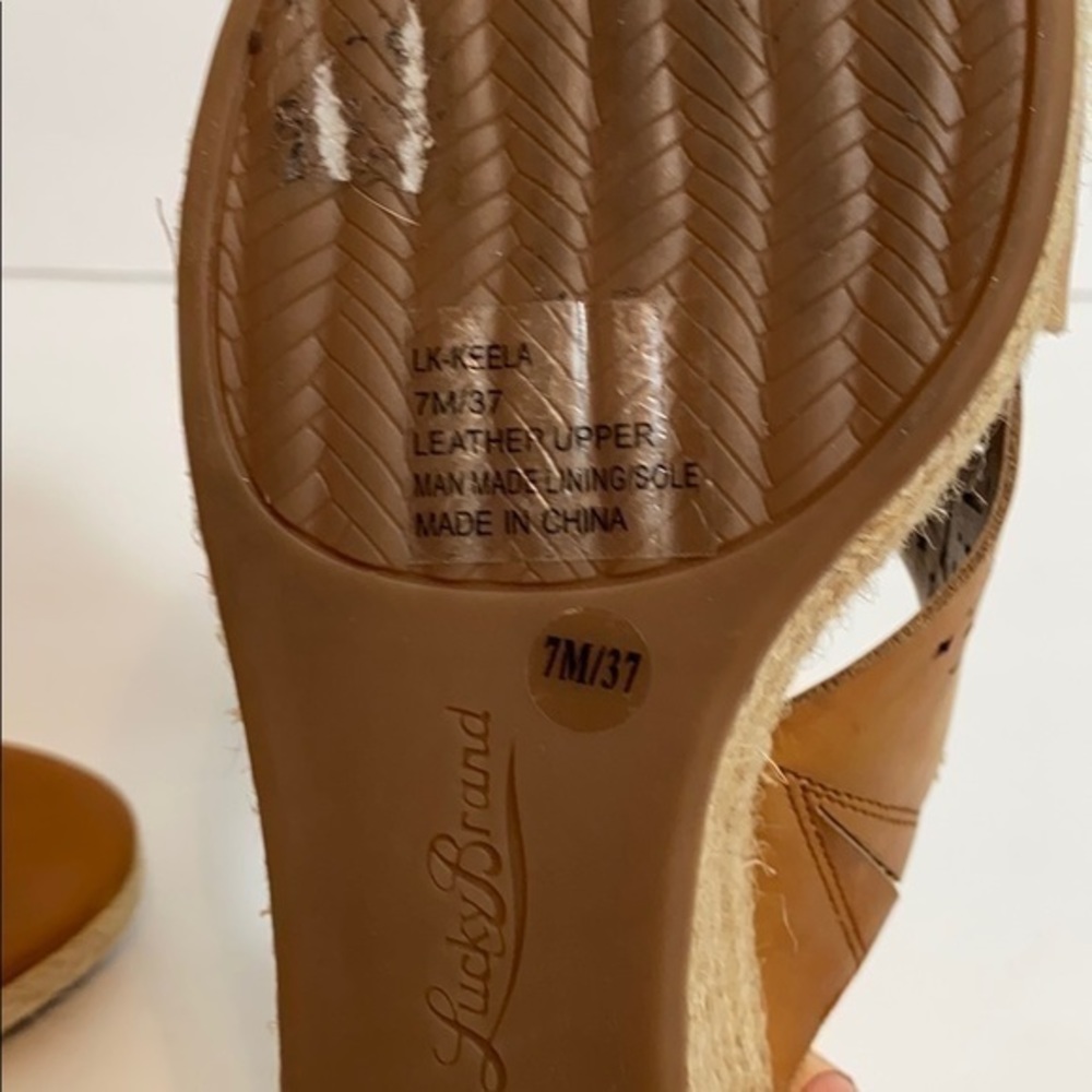 Lucky Brand Sandals with Wedge - Picture 7 of 7